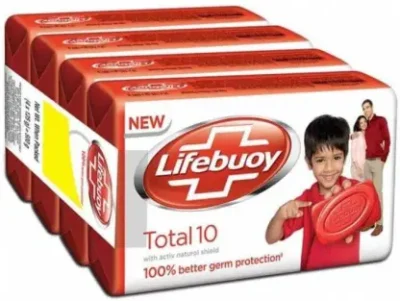 LIFEBUOY total 10 125 g (pack of 4)