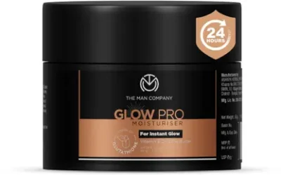 THE MAN COMPANY Glow Pro Instant Glow Face Moisturizer for Men | Non-Sticky & Reduces Dark Spots  (50 g)