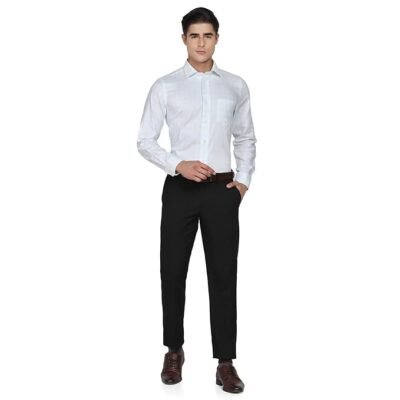 blackberrys Men's Solid Slim Fit Shirt
