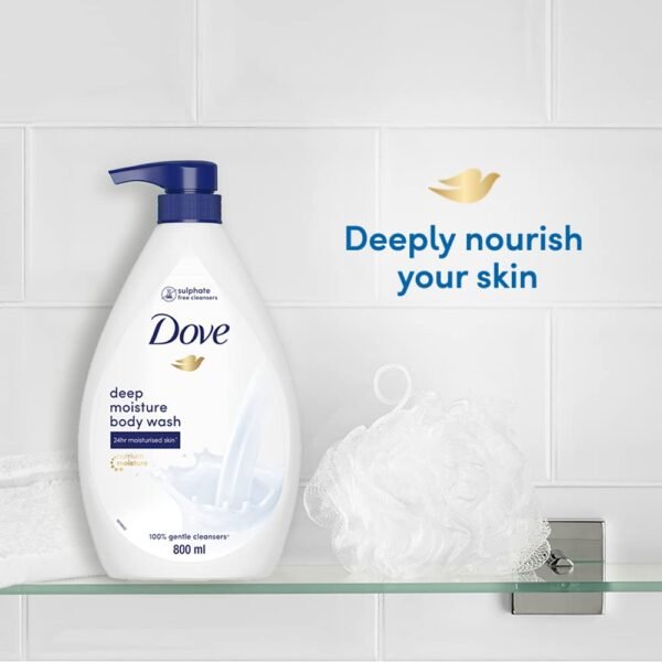 51e3z-vDPGL._SL1000_ Dove Deeply Nourishing Body Wash, With Exfoliating Beads For Softer, Smoother Skin, 800 ml (Packaging May Vary)