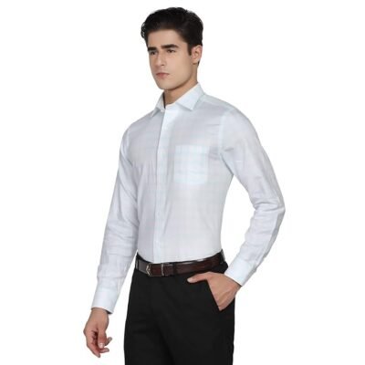 blackberrys Men's Solid Slim Fit Shirt