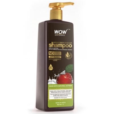 WOW Skin Science Apple Cider Vinegar Shampoo - 1 litre