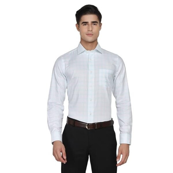blackberrys Men's Solid Slim Fit Shirt
