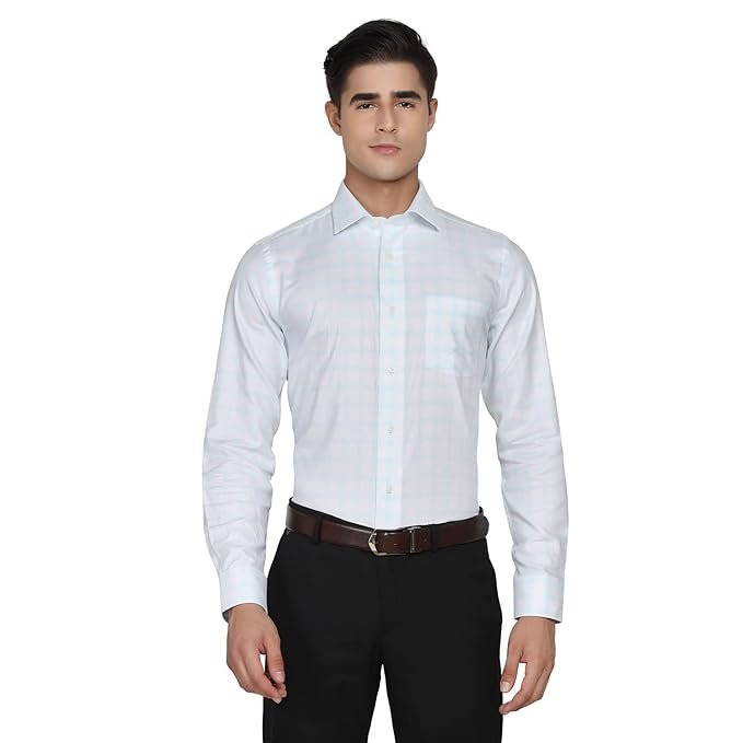 blackberrys Men's Solid Slim Fit Shirt