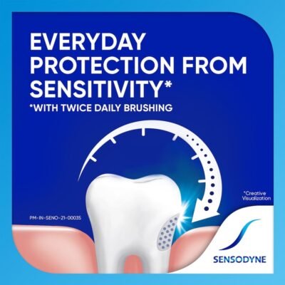 Sensodyne Toothpaste Fresh Gel, Sensitive tooth paste for daily sensitivity protection