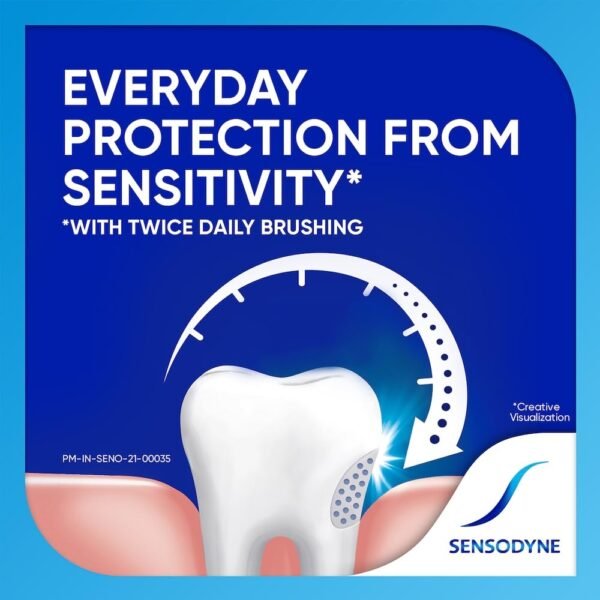 Sensodyne Toothpaste Fresh Gel, Sensitive tooth paste for daily sensitivity protection - Image 3