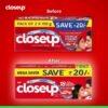 61P7-9xkOJL._SL1000_ Close Up Toothpaste | Long lasting 18 Hours Of Fresh Breath & White Teeth