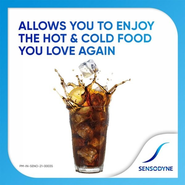 Sensodyne Toothpaste Fresh Gel, Sensitive tooth paste for daily sensitivity protection - Image 4