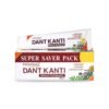 61Z5Mt2omWL._SL1500_ Patanjali Dant Kanti Natural Toothpaste 800G (200G X 4), Super Saver Value Pack, Makes Teeth Strong, Tightens Gums, Gives Cavity Free Smile