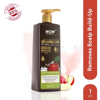 WOW Skin Science Apple Cider Vinegar Shampoo - 1 litre