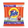 Tide Plus Double Power Detergent Washing Powder - 4 kg + 1 Kg Free (Jasmine and Rose)
