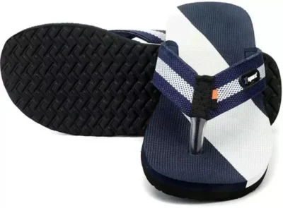 Sparx Men Flip Flops  (Black , 10)