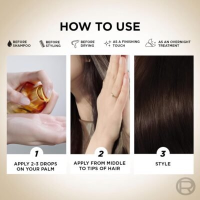 L'Oreal Paris Serum, Protection and Shine, For Dry