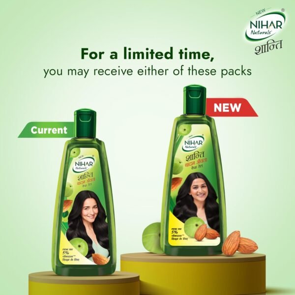 Nihar Naturals Shanti Amla Badam Hair Oil, 500ml - Image 2