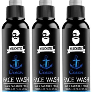 71ZrMvjZXZL._SL1500_ Muuchstac Ocean Face Wash for Men | Fight Acne & Pimples, Brighten Skin, Clears Dirt, Oil Control, Refreshing Feel - Multi-Action Formula (3x100 ml)