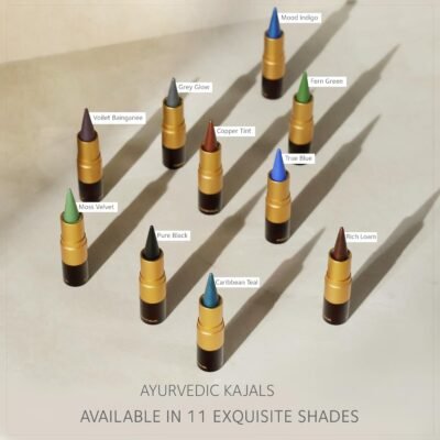 SoulTree Ayurvedic Kajal | Pure Black 011 | Black Shade