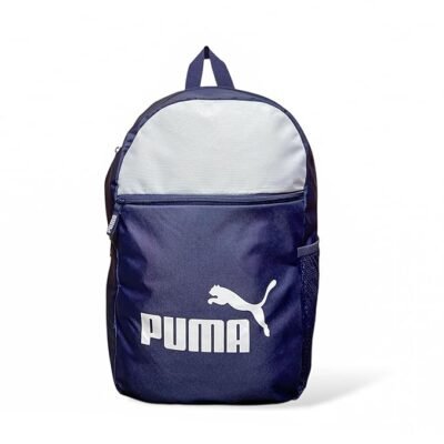 Puma Unisex Extra Cushioned 4 Compartment Backpack (Backpack, SNOWY BLUE 25 LITER, Medium)