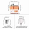 Glen SA4012 500 Watt Juicer Mixer Grinder