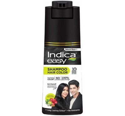 Indica Easy Diy Natural Black Shampoo Hair Colour
