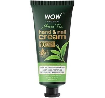 WOW Skin Science Green Tea Hand & Nail Cream 50 Ml