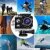 AAlly WIFI ULTRA 4k Sports Powershoot S2 Shoot Series camera for Travel Bike Adventure 170 Degree Wide Angle 30M underwater Waterproof Sports and Action Camera  (Black, 16 MP)