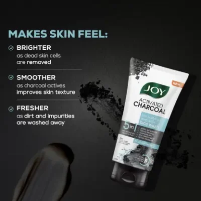 Joy Skin Purifying & Deep Detox Activated Charcoal Face Wash  (300 ml)