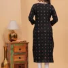 m-dtk600-daevish-k-original-imah6swxjjc9s7nq Women Floral Print Viscose Rayon Straight Kurta (Black)
