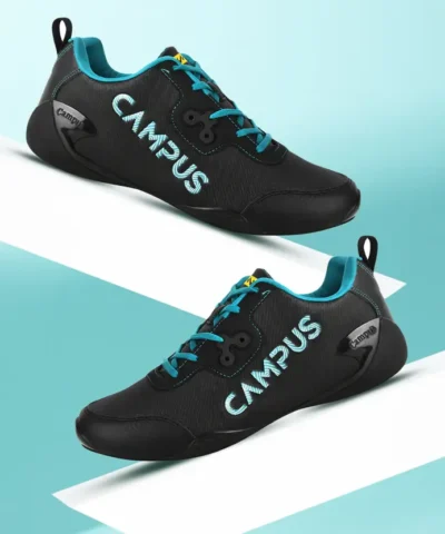 CAMP ZYLON Sneakers For Men  (Black , 9)