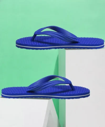 Men Slippers  (Blue , 7) pack of 2