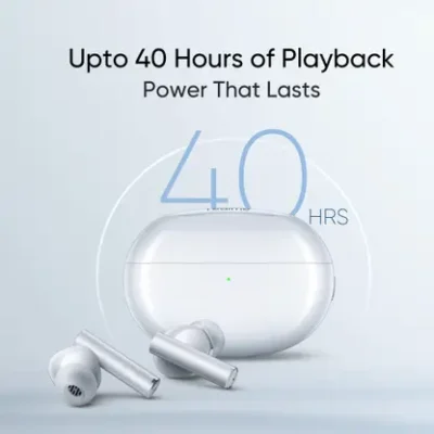 realme Buds Air 6 Pro with 50dB ANC, 360 Spatial Audio and upto 40 hours Playback Bluetooth  (Titanium Twilight, True Wireless)