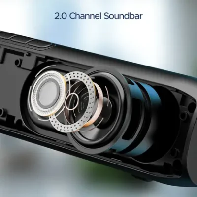 boAt Aavante Bar 520 w/ Dual Passive Radiators,6 HRS