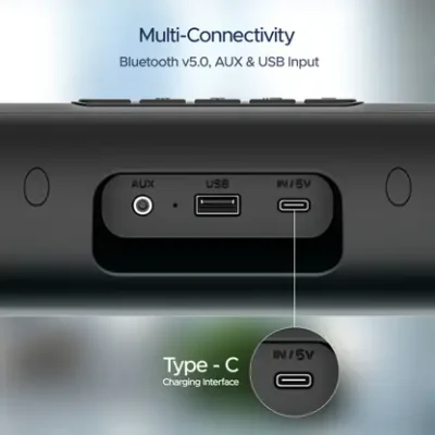 boAt Aavante Bar 520 w/ Dual Passive Radiators,6 HRS