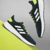 Fluo M Running Shoes For Men  (Dark Blue, Green , 9)