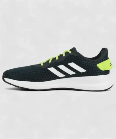 Fluo M Running Shoes For Men  (Dark Blue, Green , 9)
