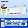 Panasonic 2025 Model 1.5 Ton 3 Star Split Inverter AC with Wi-fi Connect - White  (CS-SU18AKY3W/CU-SU18AKY3W, Copper Condenser)