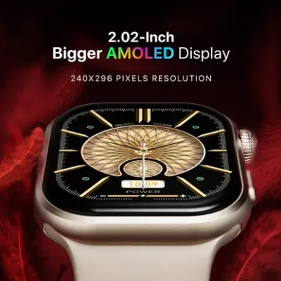 Fire-Boltt Brillia 51.3mm (2.06 inch) Largest AMOLED Display