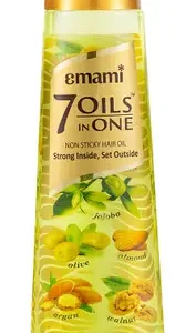 EMAMI 7 Oils in One Hair Oil | Makes Hair 20x Stronger and Manageable Hair Oil  (500 ml)