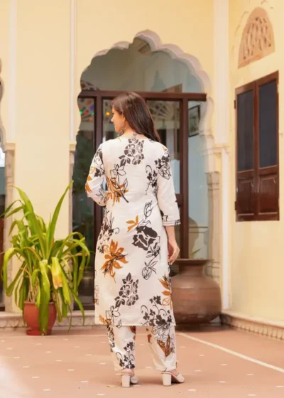 Women Pure Cotton Kurta Pant Set