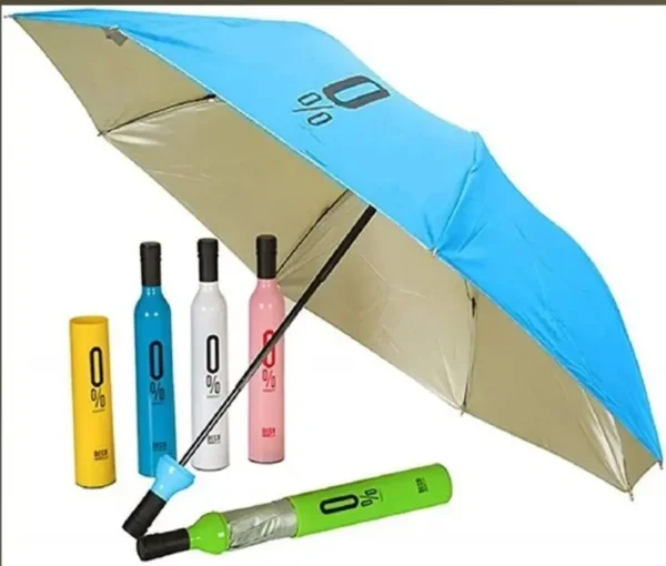 Fixoria Wine Bottle Umbrella - Portable & Protective - Image 2
