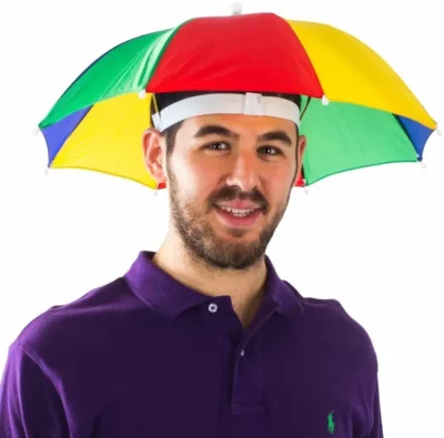 SALUANA Hands Free Umbrella Hat