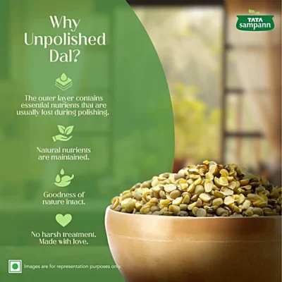 Tata Sampann Unpolished Moong Dal Chilka