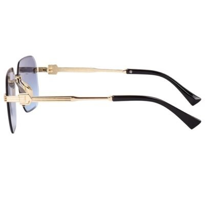 Dervin UV Protected Square Rimless Sunglasses for Men and Women