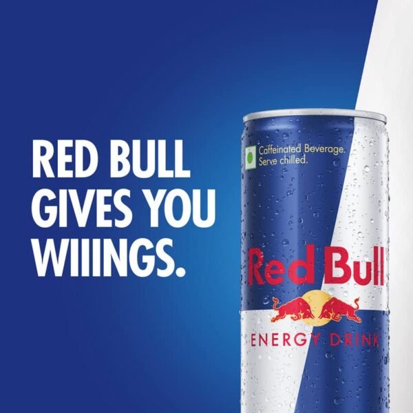 Red Bull Energy Drink, 250 ml, Pack of 4 - Image 2