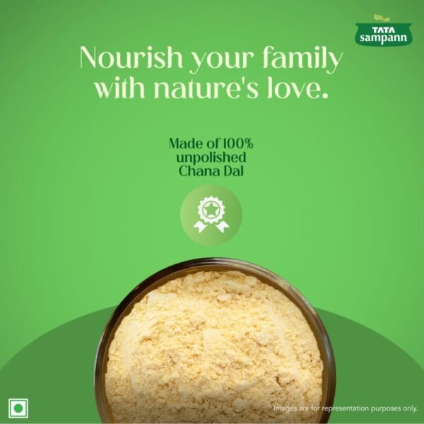 Tata Sampann 100% Chana Dal Fine Besan - Image 2
