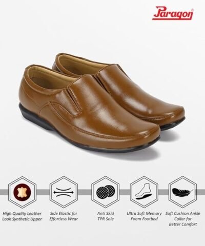 PARAGON K11240G Leather Formal Shoes for Men