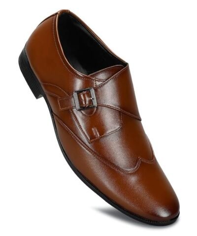 PARAGON K11244G Men's Tan Formal Shoes