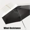 LUHI Travel Mini Umbrella - Compact and Stylish