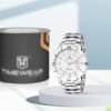 TIMEWEAR Analog Day Date Functioning Stainless Steel Chain Watch for Men