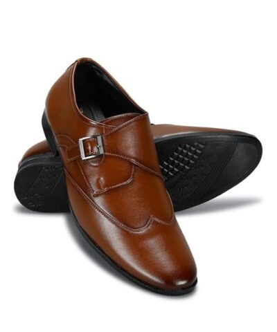 PARAGON K11244G Men's Tan Formal Shoes
