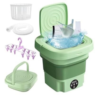 Semi-Automatic Folding Mini Washing Machine